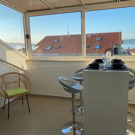 Top Floor Apartment With Sea View Kastela Bagian luar foto